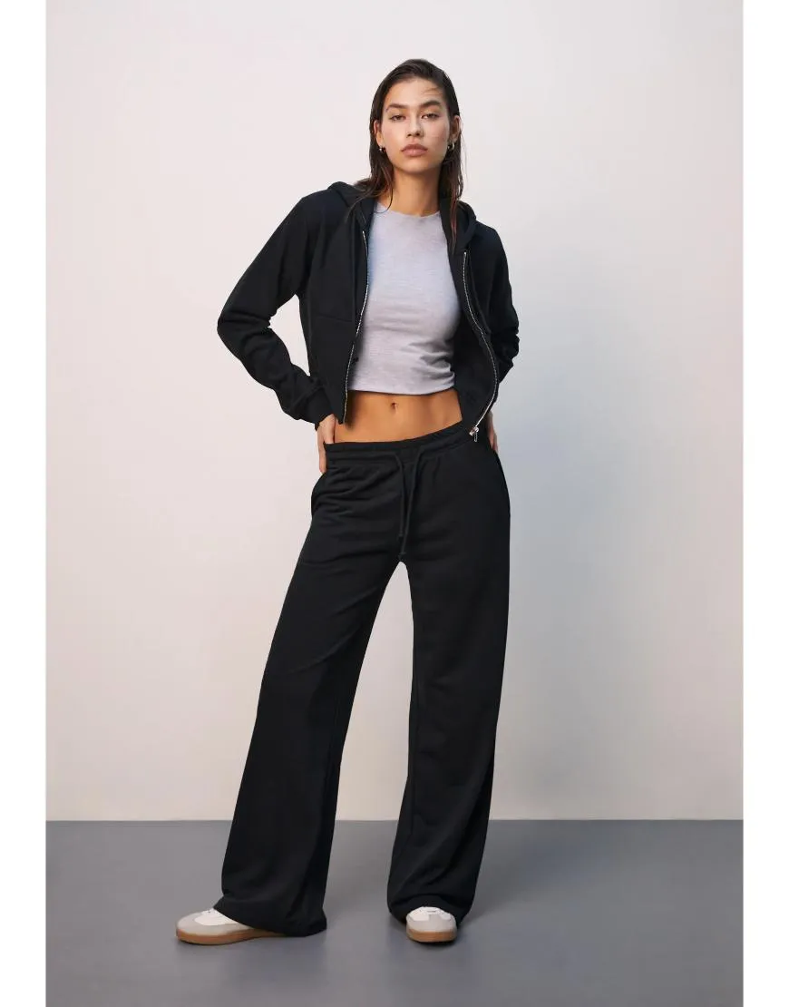 Wide Leg Culottes Trouser