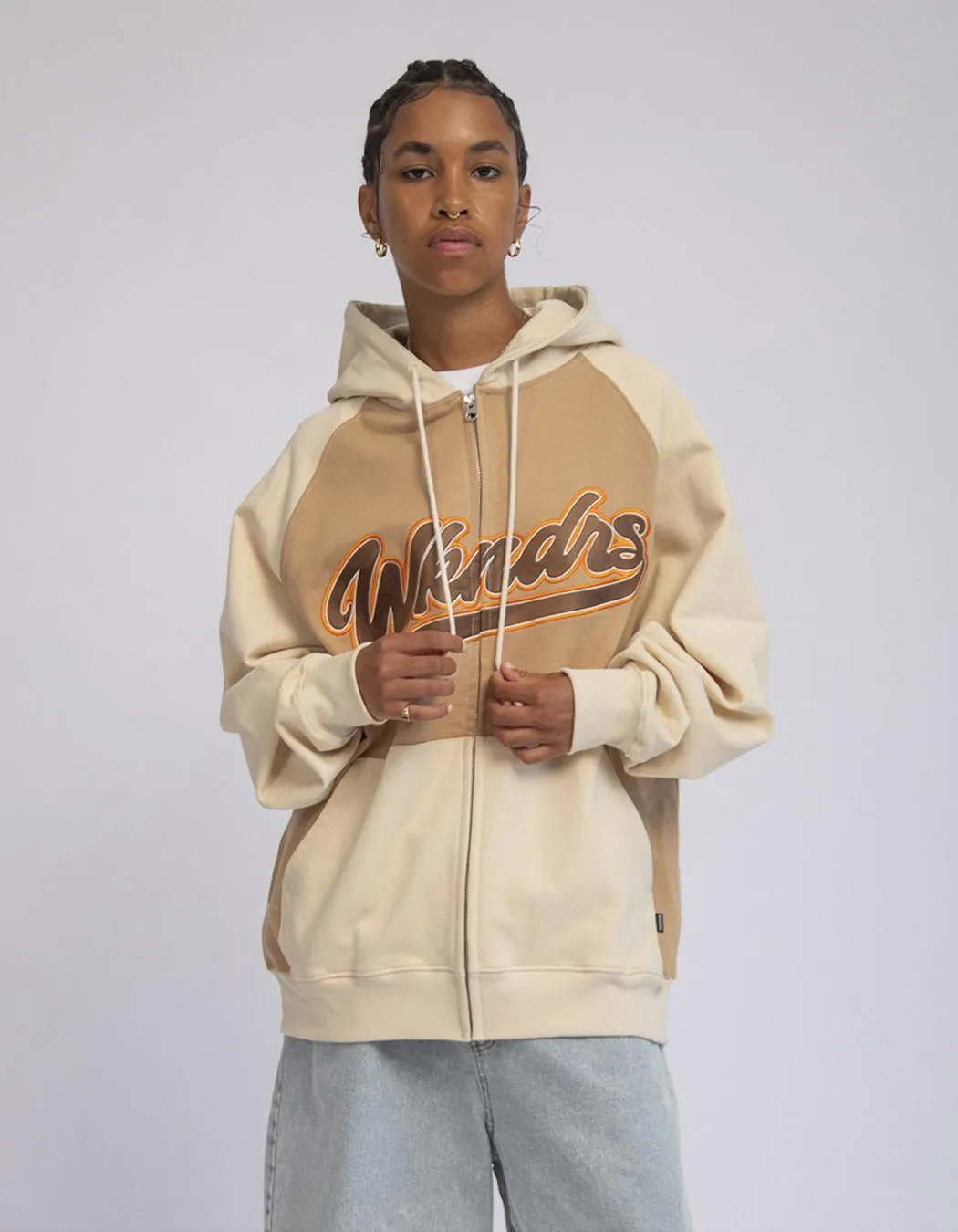 WKNDRS  |Unisex Street Style Long Sleeves Plain Cotton Oversized Logo