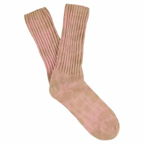 Women Tie Dye Socks - Bronze / Pink