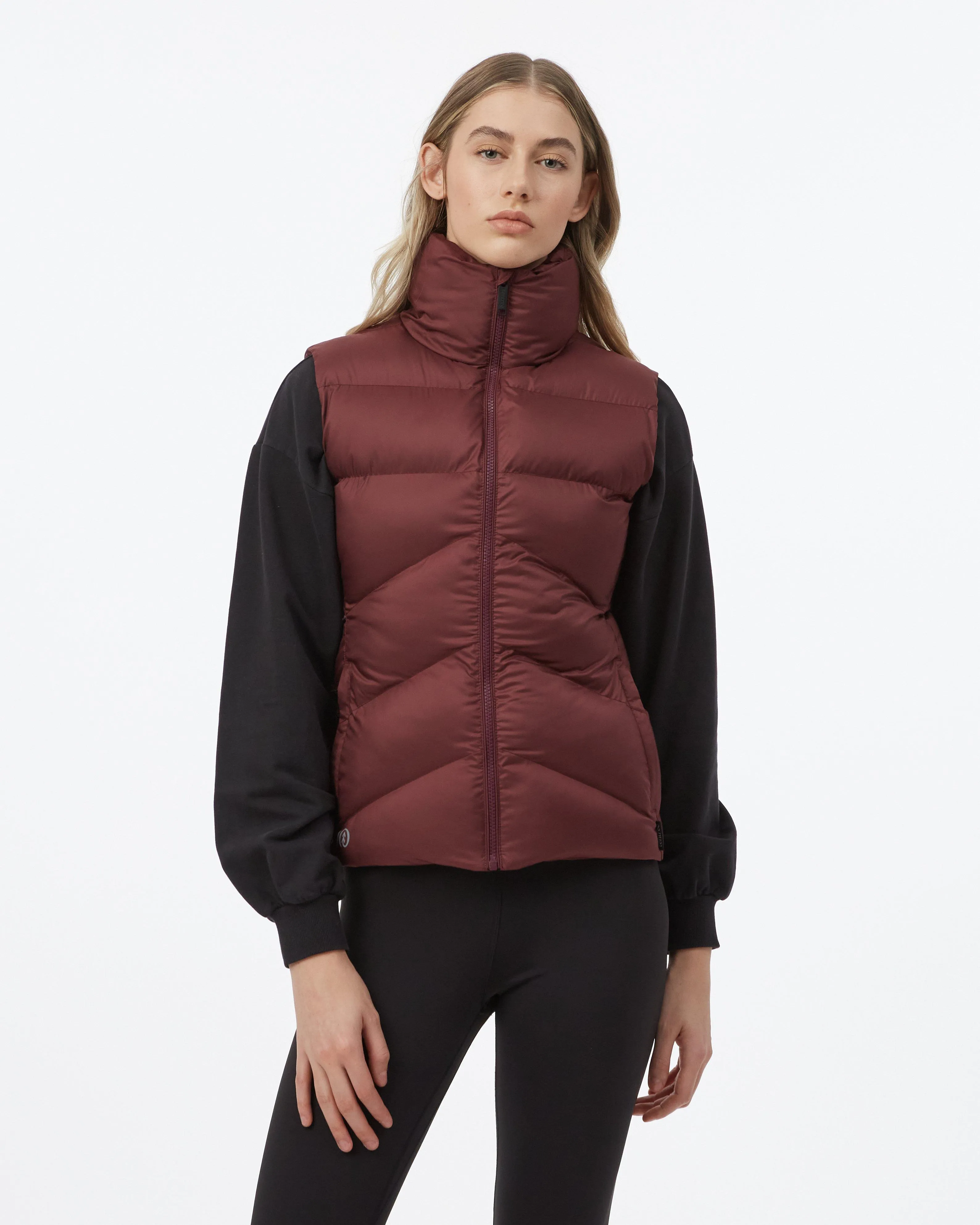 Women's Tentree Cloud Shell Puffer Vest | Gilets & Vests UK