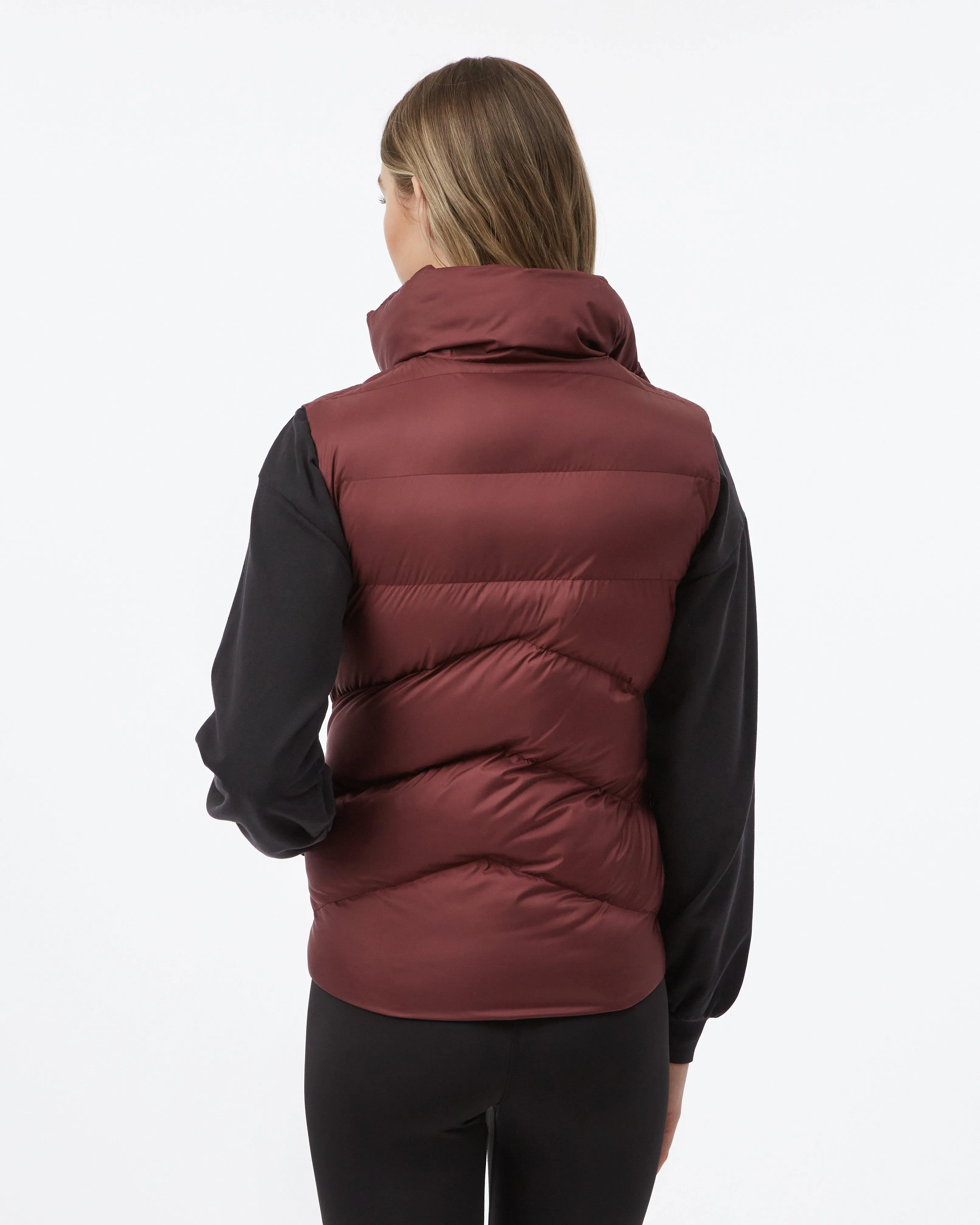 Women's Tentree Cloud Shell Puffer Vest | Gilets & Vests UK