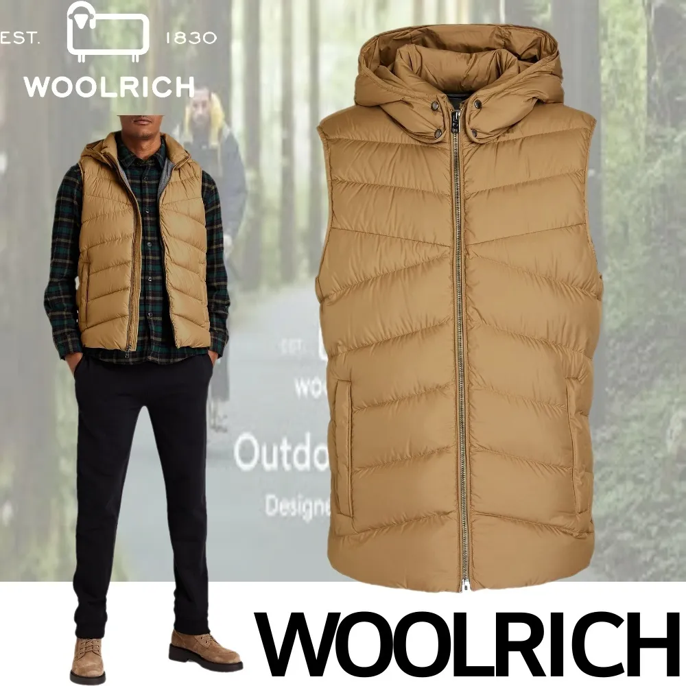 WOOLRICH  |Street Style Plain Vests & Gillets