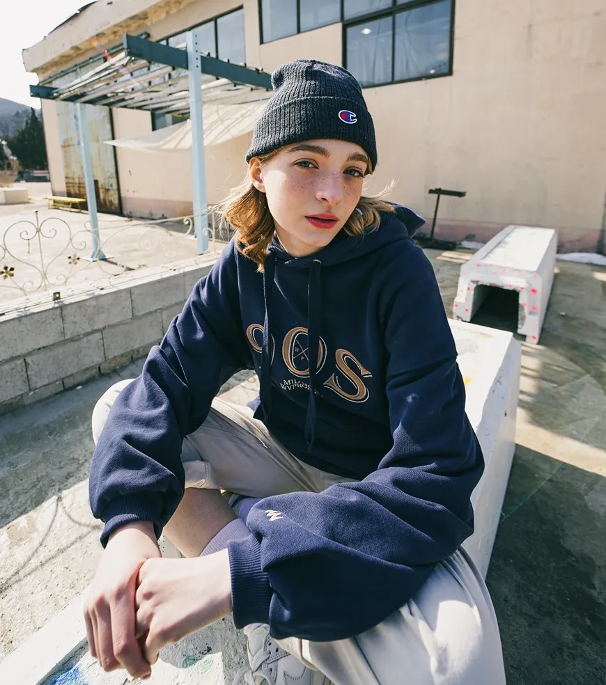 WV PROJECT  |Unisex Street Style Long Sleeves Cotton Oversized Logo