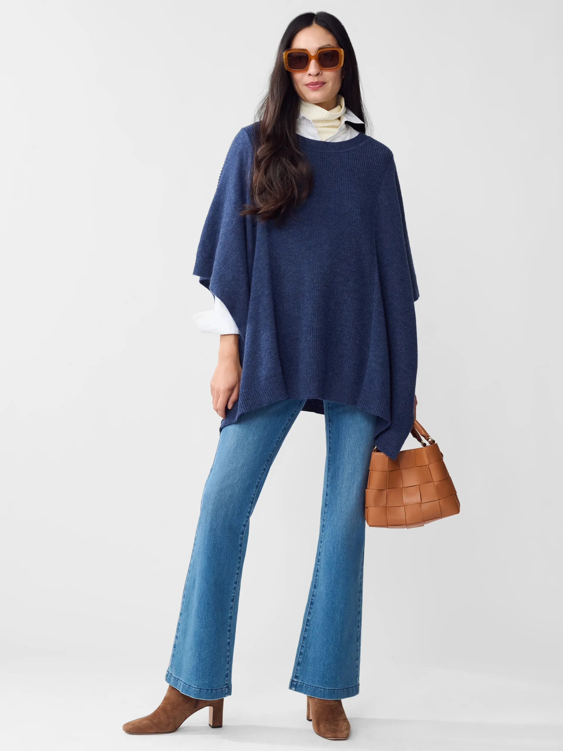 Yolanda Cashmere Poncho