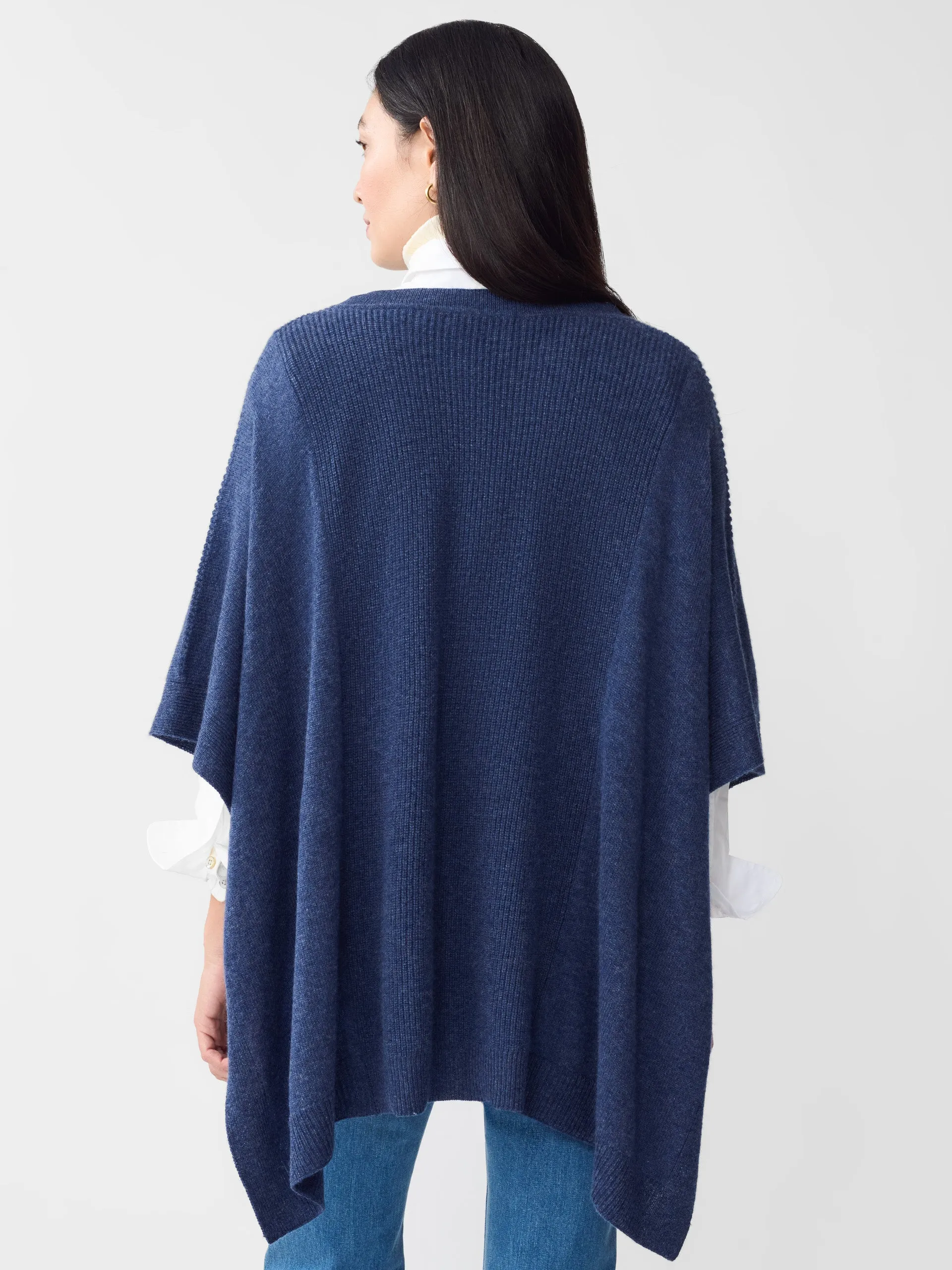 Yolanda Cashmere Poncho