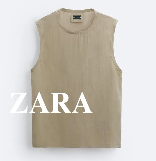 ZARA  |Sleeveless Plain Vests & Gillets