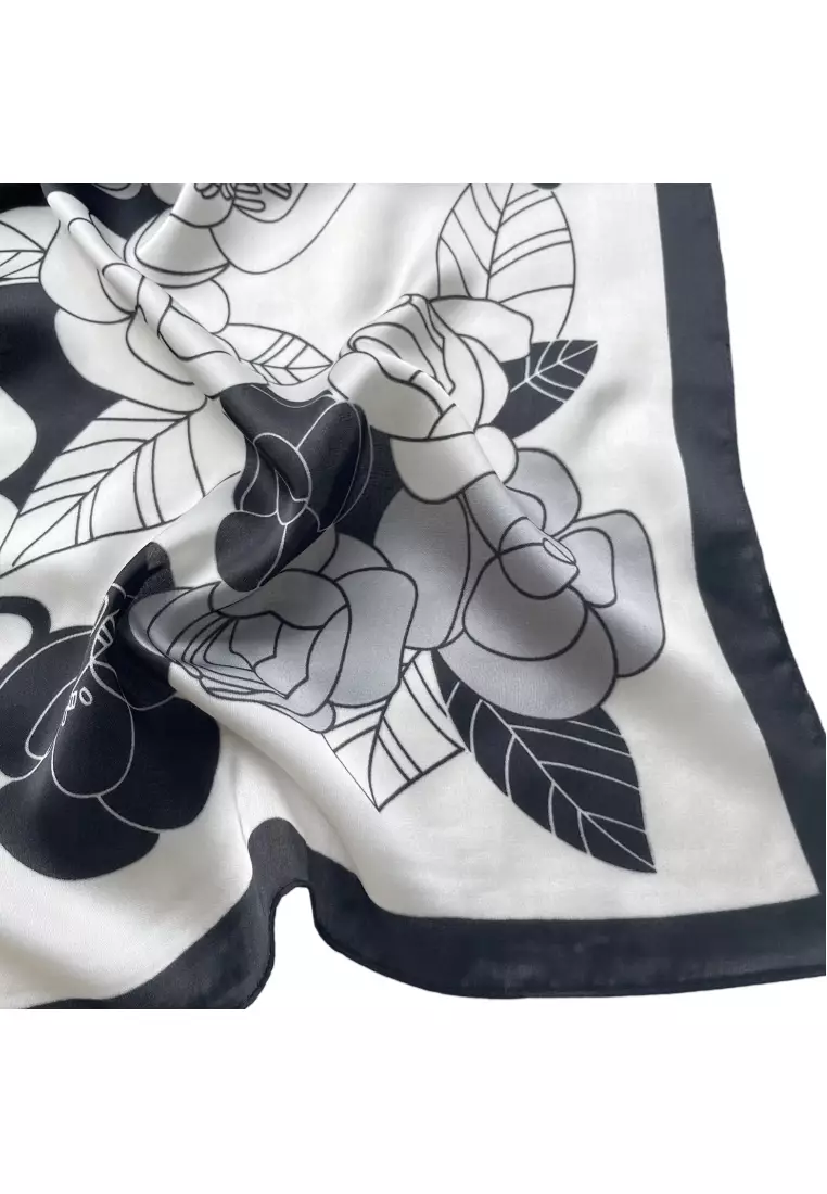 ZITIQUE Fashionable silk scarf